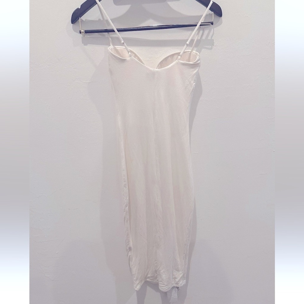 Re Ona Sweetheart‎ Midi Dressin White Sz S - Picture 6 of 7